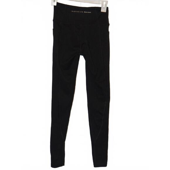 Victoria's Secret Black Leggings with High Waist and Pockets - Picture 4 of 7